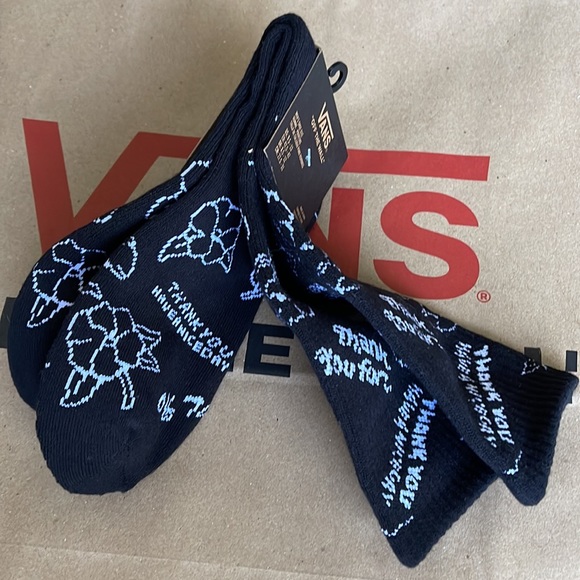 VANS “Off The Wall” Women’s socks "Thank you. Have a nice day." - Picture 8 of 12